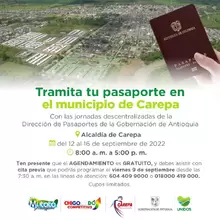 Jornada descentralizada en el municipio de Carepa