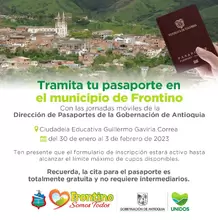 Jornada móvil en el municipio de Frontino